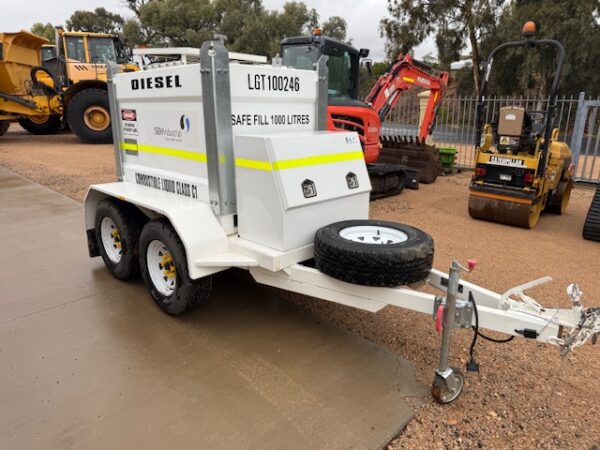 2022 Mildura Trailers 1000L Diesel Fuel Trailer